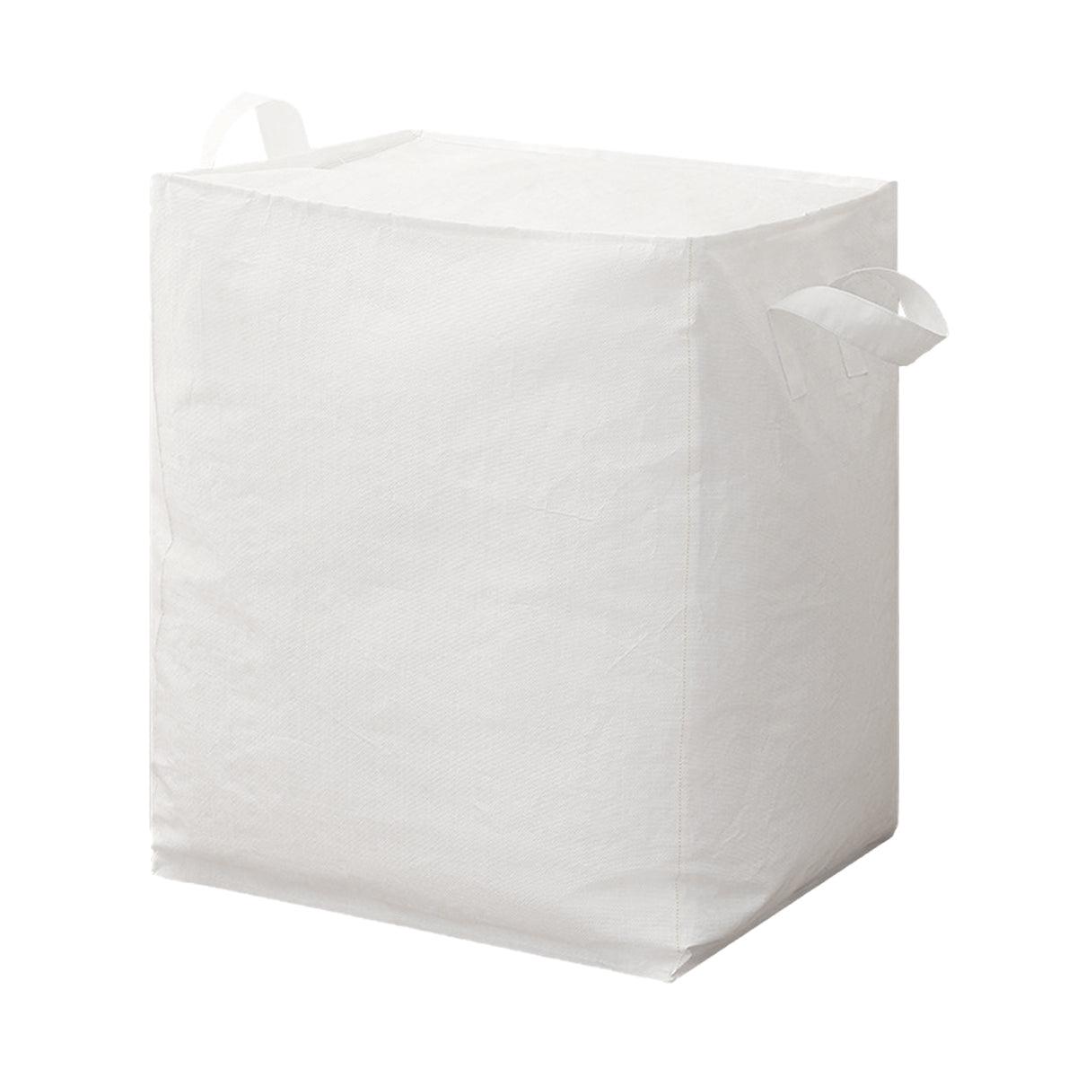 Large Capacity Moving Bag Packing Quilt Storage Luggage Clothing Organizer Tote - 240L V528-WOVEN-BAG-WHITE-240L-484985