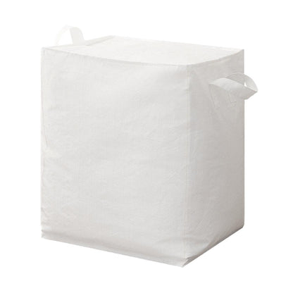 Large Capacity Moving Bag Packing Quilt Storage Luggage Clothing Organizer Tote - 240L V528-WOVEN-BAG-WHITE-240L-484985