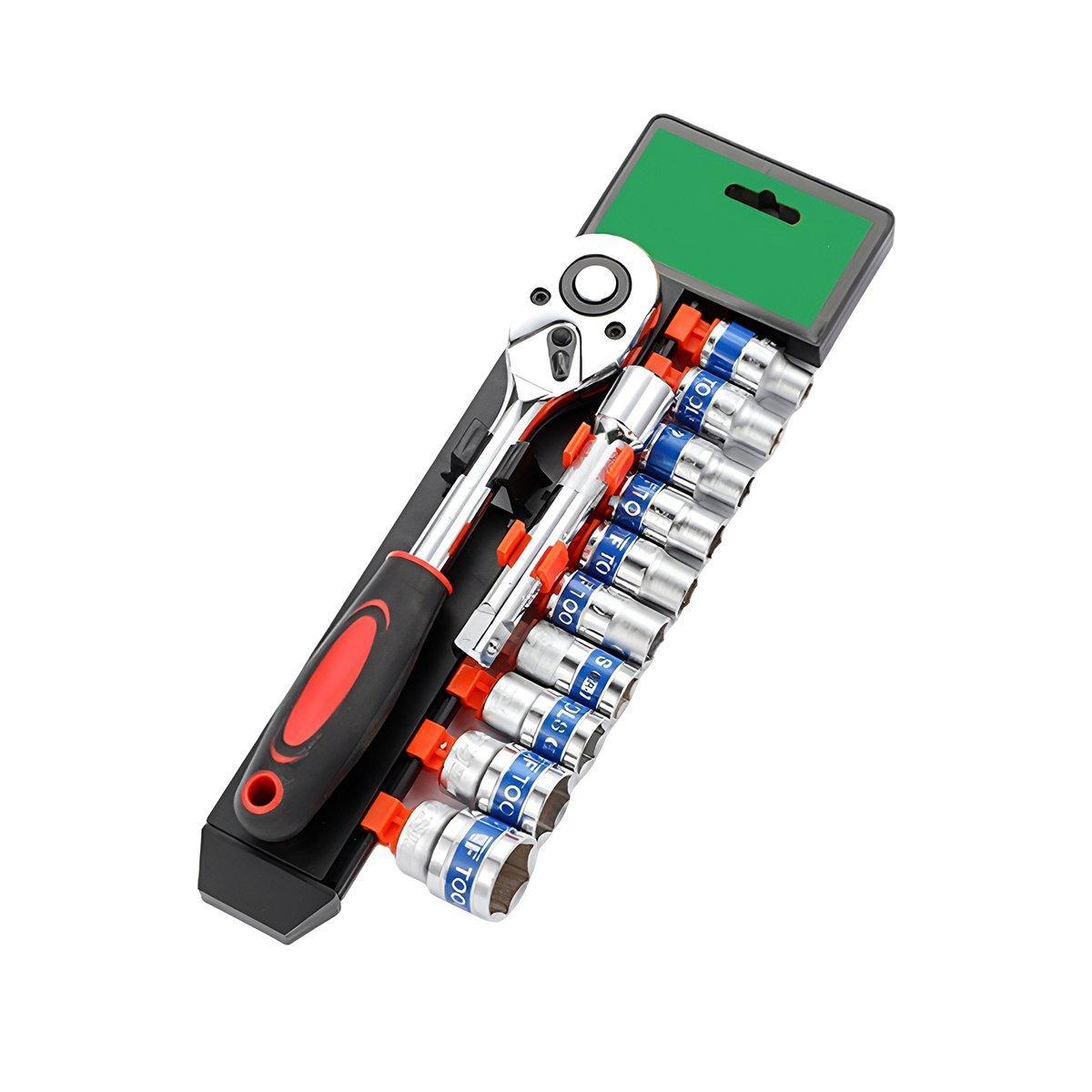 12PCS Household Wrench Portable Functional Adjustable Spanner Tool Kit V528-WRENCH-SET-12PCS-248312