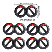 Multifunctional Arm Strength Grip Wrist Power Device Fitness Hand Grip Enhancer - 10kg