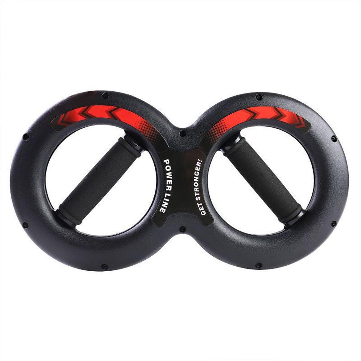 Multifunctional Arm Strength Grip Wrist Power Device Fitness Hand Grip Enhancer - 20kg V528-WRIST-EXERCISER-BLACK-20KG-641973