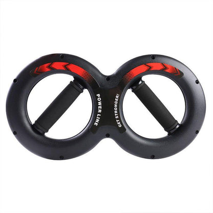 Multifunctional Arm Strength Grip Wrist Power Device Fitness Hand Grip Enhancer - 20kg V528-WRIST-EXERCISER-BLACK-20KG-641973