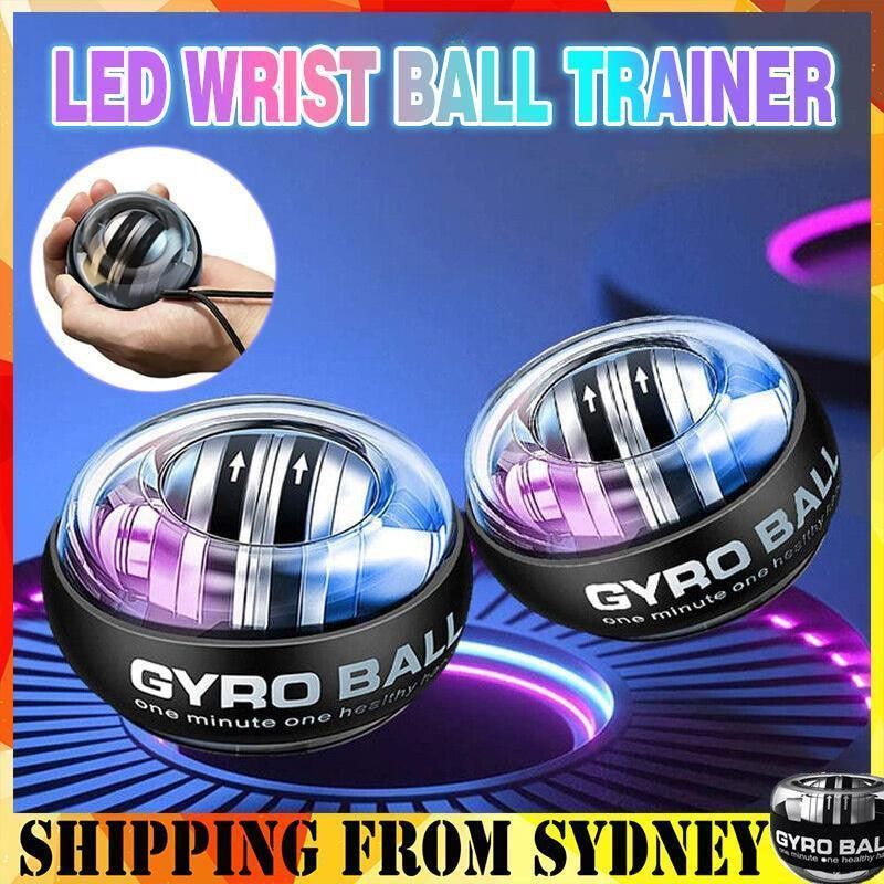 Led Wrist Ball Trainer Relax Gyroscope Ball Muscle Power Ball Gyro Arm Exerciser V528-WRISTBALL-194561