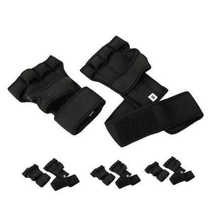 Weight Lifting Training Gloves Women Men Fitness Sports Body Building Gym Gloves - L V528-WRISTGLOVES-L-80304