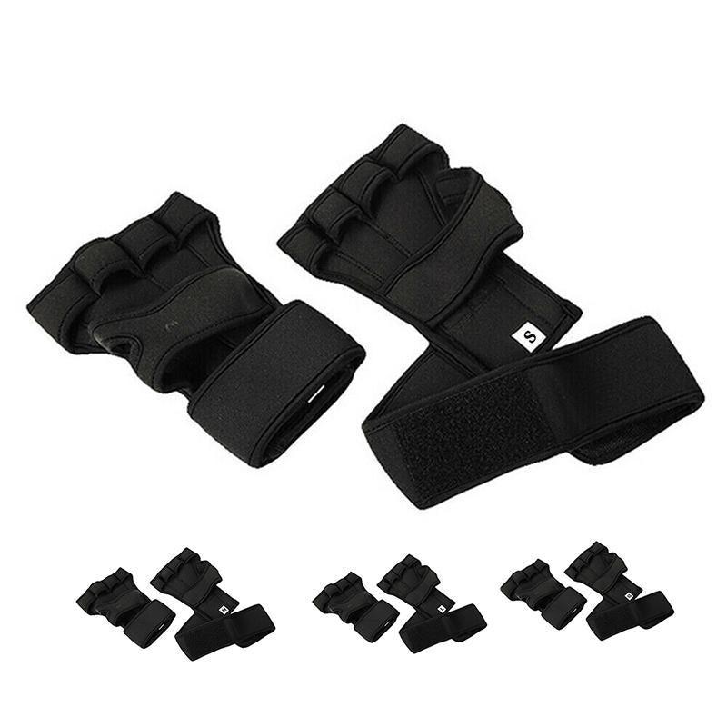 Weight Lifting Training Gloves Women Men Fitness Sports Body Building Gym Gloves - XL V528-WRISTGLOVES-L-97388
