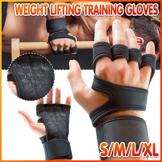 Weight Lifting Training Gloves Women Men Fitness Sports Body Building Gym Gloves - M V528-WRISTGLOVES-M-38071
