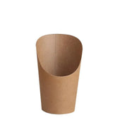 French Fries Holder Kraft Paper Cups Holder Disposable Paper Cups - 12OZ V528-XJ00024-12-250PCS-88362