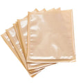 500PCS Transparent Food Greaseproof Bag Sandwich Donut Bread Packaging Pouch - Cowhide 21X25CM V528-XJ00041-COWHIDE-21X25-500PCS-74505