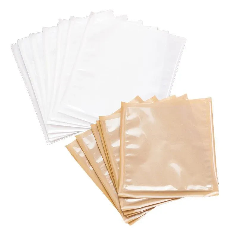 500PCS Transparent Food Greaseproof Bag Sandwich Donut Bread Packaging Pouch - Cowhide 21X25CM V528-XJ00041-COWHIDE-21X25-500PCS-74505