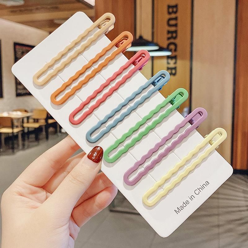 Clip Alloy Duckbill Clip Korean Style Hair Clip Female Hairpin Hair Accessories - D V528-XJ00255-YZHS-700634