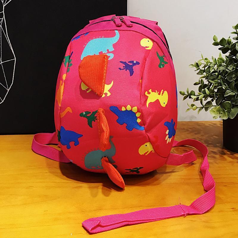 Kids Safety Harness Backpack Toddler Leash Dinosaur Bag Child Anti Lost - Green V528-XJ00374-GREEN-51120