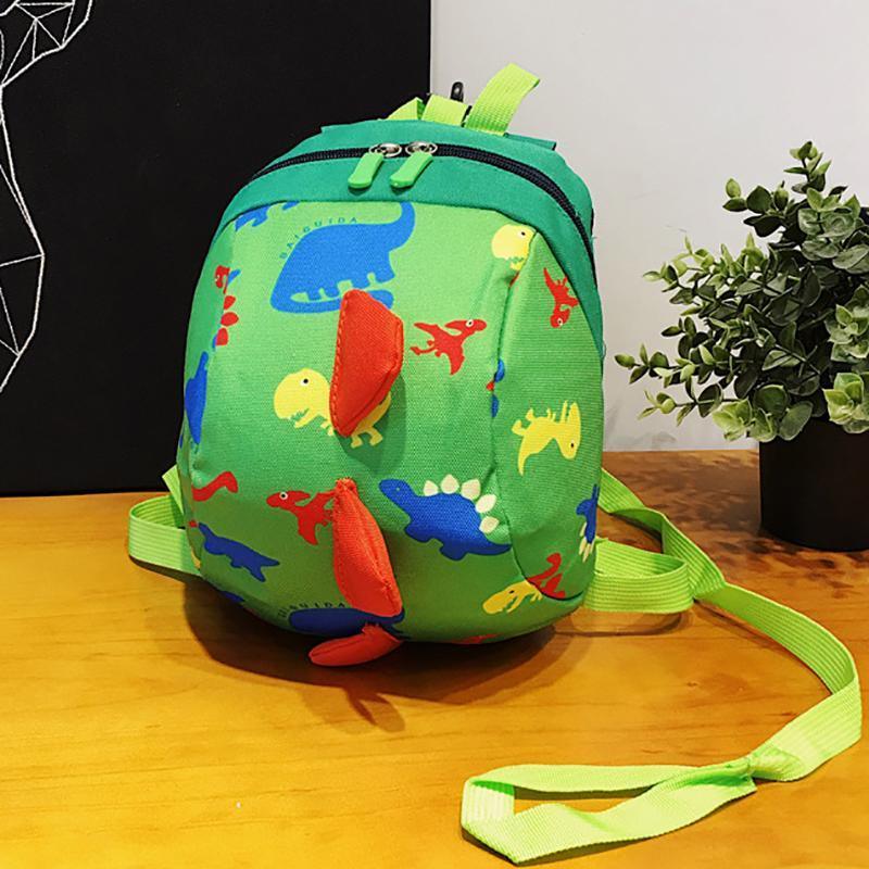 Kids Safety Harness Backpack Toddler Leash Dinosaur Bag Child Anti Lost - pink V528-XJ00375-PINK-19963