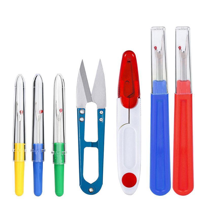 7PCS Seam Ripper and Thread Snips Set for Sewing Stitch Removal and Craft Cutting V528-XJ00433-7PCS-188149