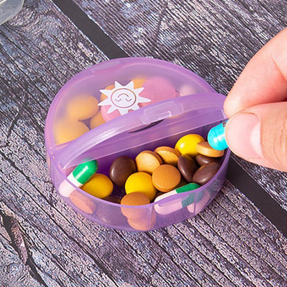 7 Day Weekly Case Dispenser Medicine Tablet Organizer Storage Container Pill Box - Black V528-XJ00481-BLACK-779128