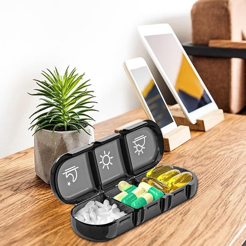 7 Day Medicine Organizer Pill Box Tablet Daily Case Weekly Dispenser Container - Colourful V528-XJ00484-COLORFUL-584193