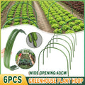 6PCS Greenhouse Plant Hoops Garden Tunnel Support for Row Covers and Netting V528-XJ00515-6PCS-553417