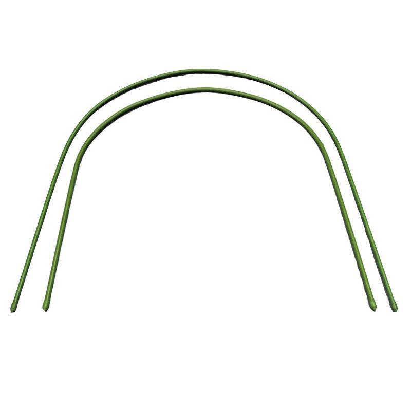 6PCS Greenhouse Plant Hoops Garden Tunnel Support for Row Covers and Netting V528-XJ00515-6PCS-553417