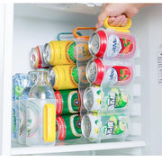 Beer Soda Can Storage Holder Kitchen Fridge Space Saver Rack Organizer 1-3PCS - Green V528-XJ00519-GREEN-623721
