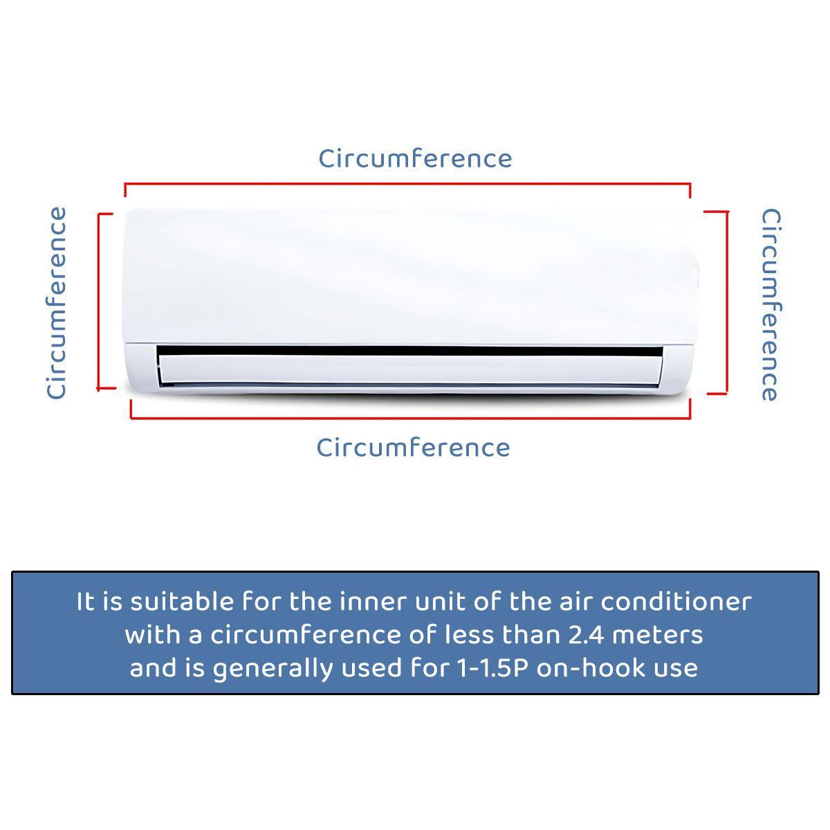 Waterproof Air Conditioner Cleaning Cover for Wall Mounted Units 1 to 1.5P V528-XJ00523-756508