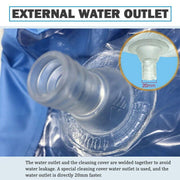 Waterproof Air Conditioner Cleaning Cover for Wall Mounted Units 1 to 1.5P V528-XJ00523-756508