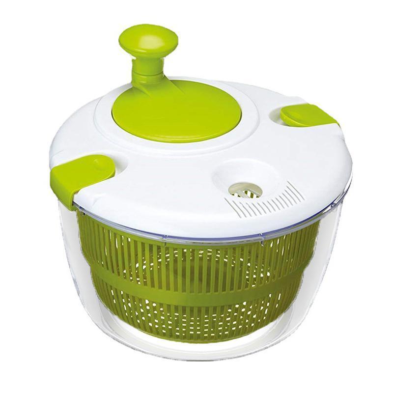 Salad Spinner Vegetable Lettuce Salad Leaves Washer Dryer Serving Bowl Container V528-XJ00526-945992