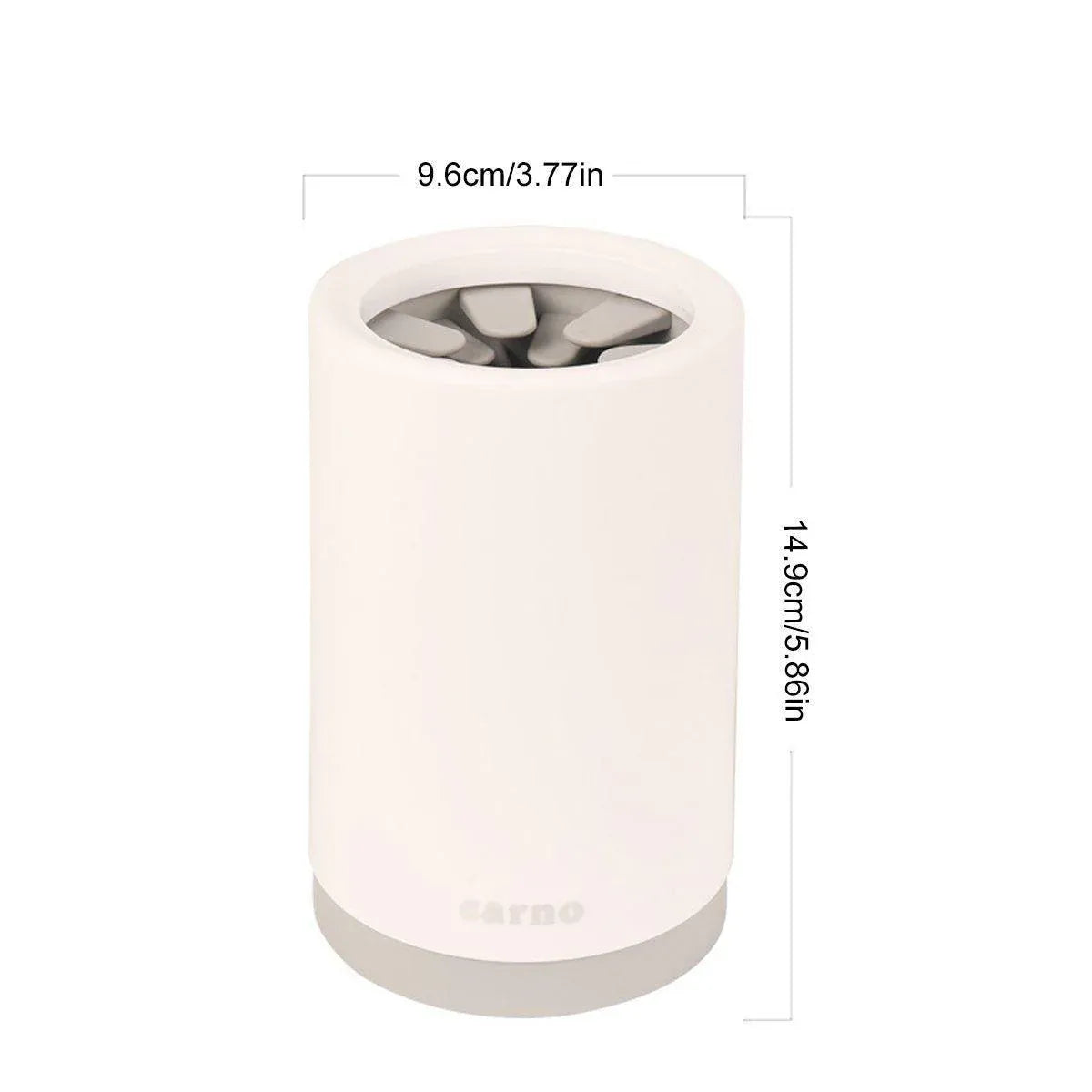 Pet Foot Wash Cup Automatic No-Rub Paw Cleaner Cat Dog Paw Washing Cup Clean - Grey V528-XJB-GREY-L-650205