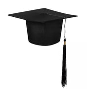 Mortarboard Graduation Hat Academic Cap Black Bachelor Master Chancellor Hat Au V528-XUESHIMAO-524887