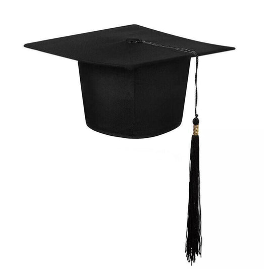 Mortarboard Graduation Hat Academic Cap Black Bachelor Master Chancellor Hat Au V528-XUESHIMAO-524887