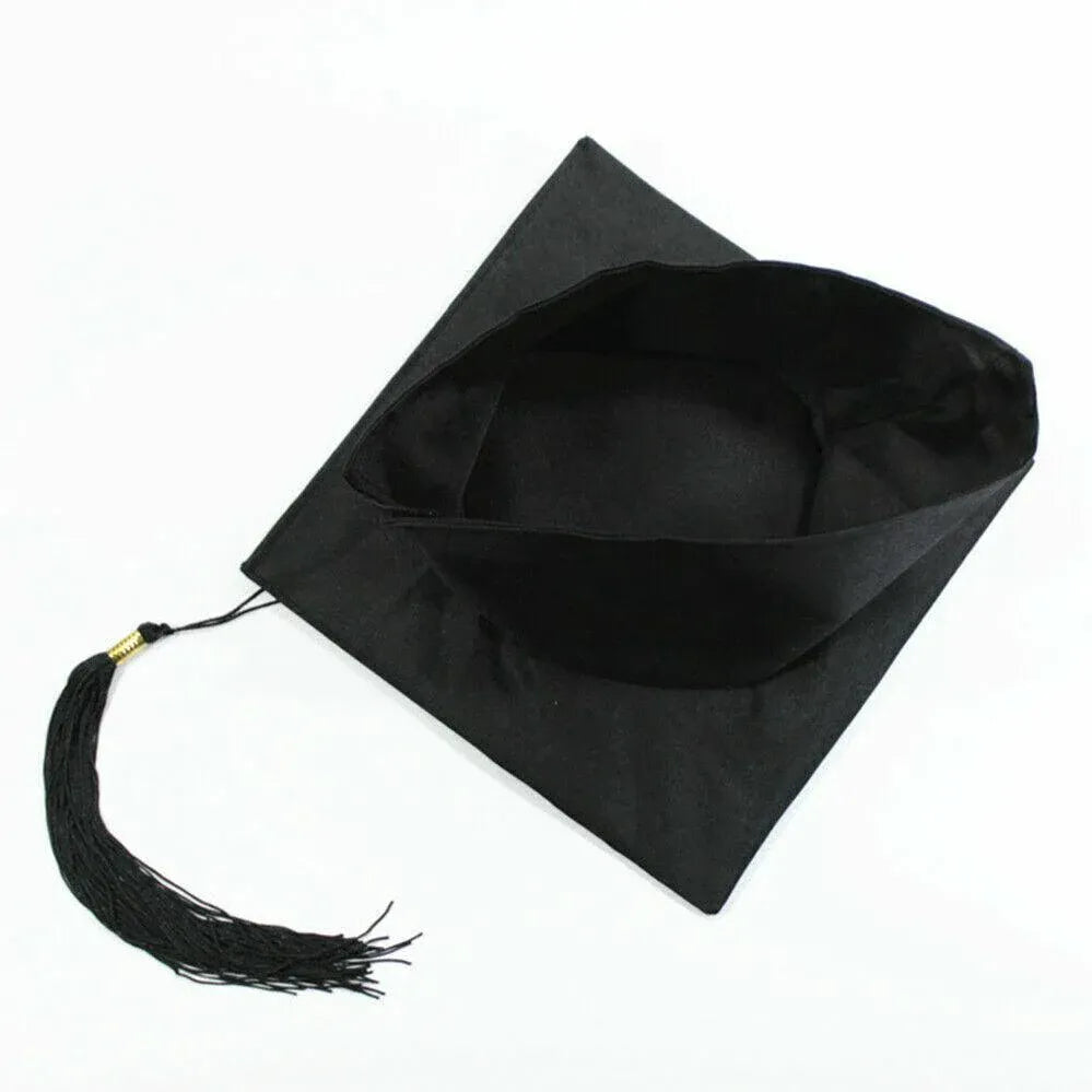 Mortarboard Graduation Hat Academic Cap Black Bachelor Master Chancellor Hat Au V528-XUESHIMAO-524887