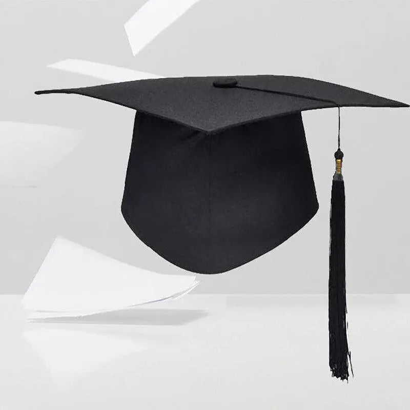 Mortarboard Graduation Hat Academic Cap Black Bachelor Master Chancellor Hat Au V528-XUESHIMAO-524887