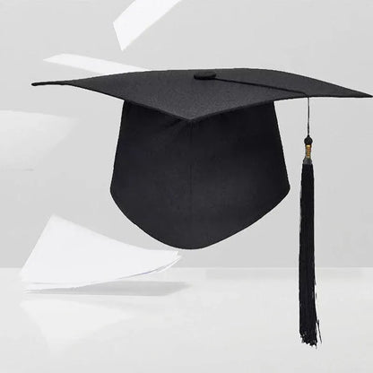 Mortarboard Graduation Hat Academic Cap Black Bachelor Master Chancellor Hat Au V528-XUESHIMAO-524887