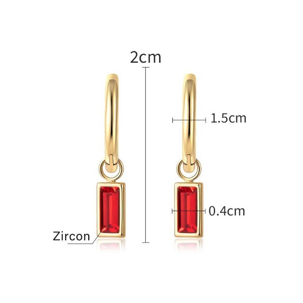 Fashion Gold Zircon Earrings Stud Drop Dangle Wedding Best Gift For Women - Bunny-Ears V528-XY00147-BUNNY-EARS-491817