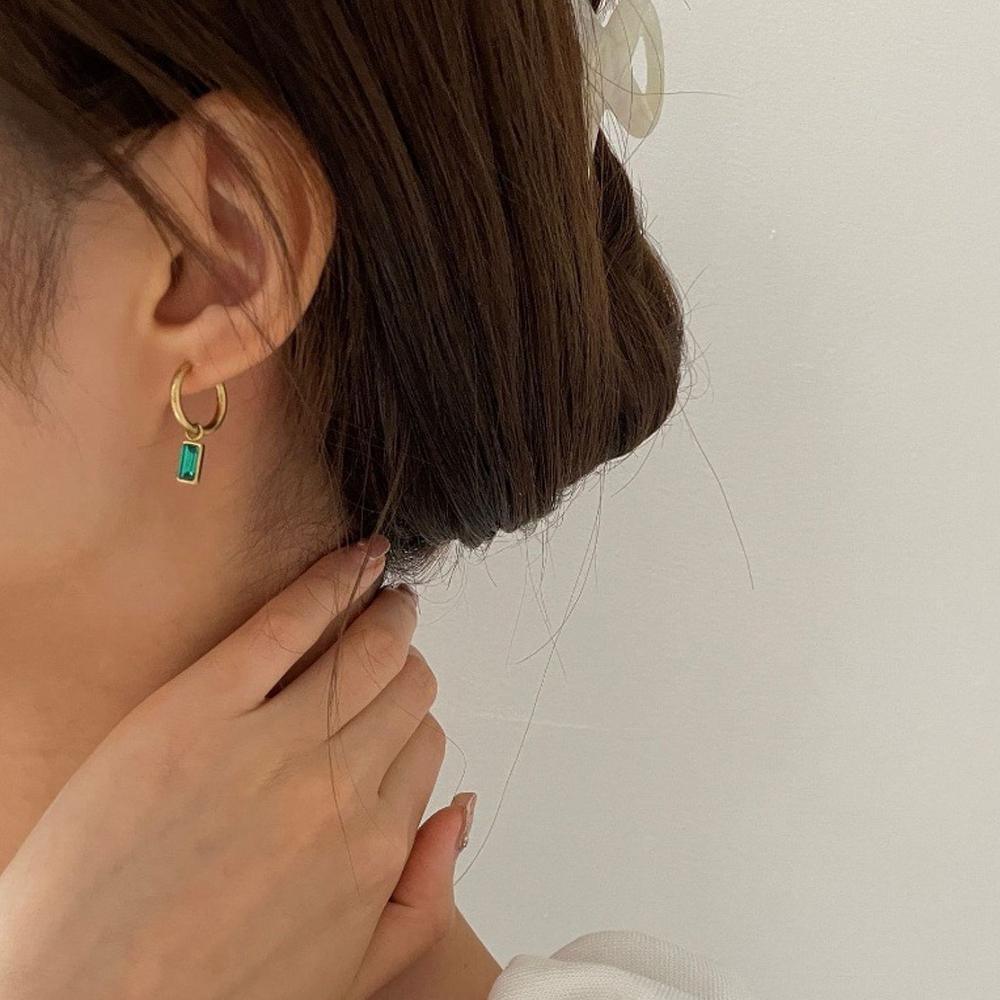 Fashion Gold Zircon Earrings Stud Drop Dangle Wedding Best Gift For Women - Bunny-Ears V528-XY00147-BUNNY-EARS-491817