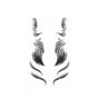 Hairline Edge Tattoo Stickers - Curly Fringe Decals for Women Styling - 10 V528-XY00401-LHKS10-773383