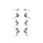 Hairline Edge Tattoo Stickers - Curly Fringe Decals for Women Styling - 9 V528-XY00403-LHKS09-121269