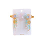 2Pcs Hanfu Flower Hair Clip with Pearl Tassel Butterfly Hairpin for Women and Girls Party - E018 V528-XY00626-E018-137673