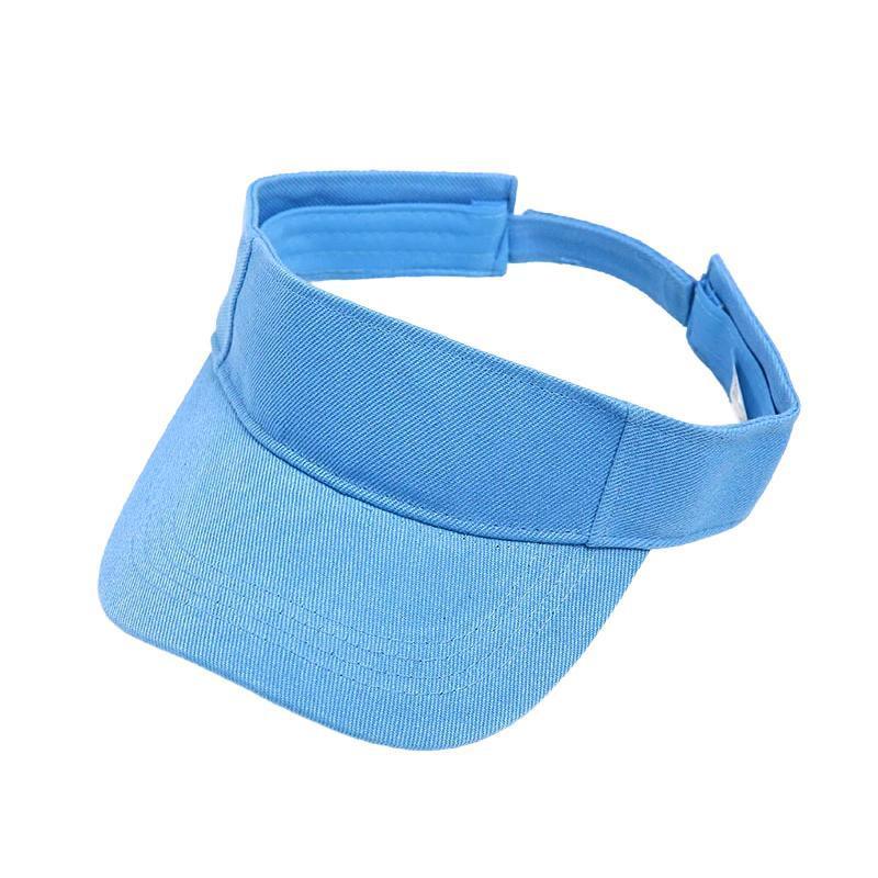 Women Adjustable UV Protection Sport Visor Cap Beach Sun Hat New Stylish Design - Blue V528-XY00663-BLUE-679963
