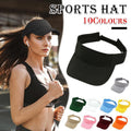 Women Adjustable UV Protection Sport Visor Cap Beach Sun Hat New Stylish Design - Khaki V528-XY00664-KHAKI-535630