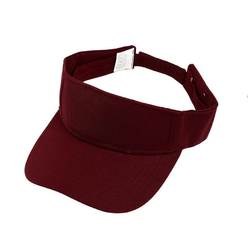 Women Adjustable UV Protection Sport Visor Cap Beach Sun Hat New Stylish Design - Orange V528-XY00669-ORANGE-895128