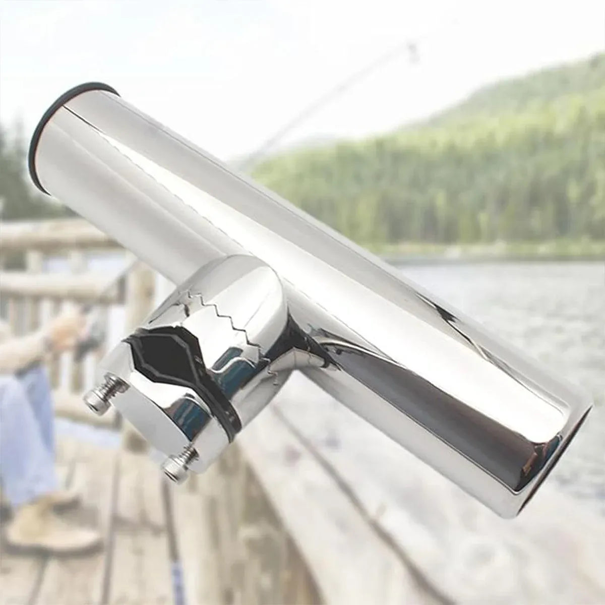 Fishing Rod Tubes Holders Grippers for Boat and Outdoor Fishing Rod Storage - 22mm-32mm V528-YACHT-ROD-HOLDER-22-32MM-177960
