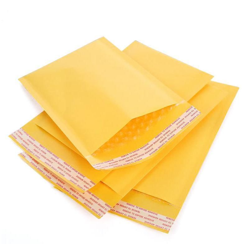 25PCS Poly Bubble Mailer Yellow Colour Multi-Size Plastic Padded Bag - 25PCS-18*18CM V528-YEBUBBLE-25PCS-18-18-955426