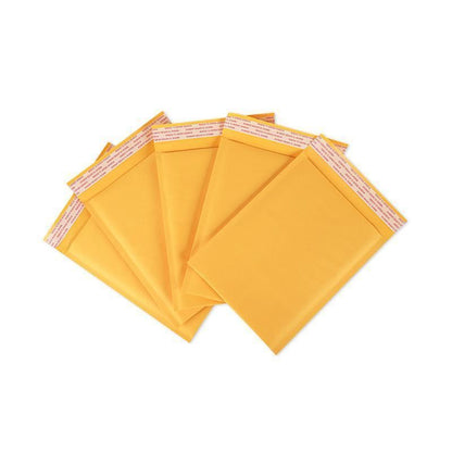 25PCS Poly Bubble Mailer Yellow Colour Multi-Size Plastic Padded Bag - 25PCS-18*18CM V528-YEBUBBLE-25PCS-18-18-955426