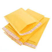 25PCS Poly Bubble Mailer Yellow Colour Multi-Size Plastic Padded Bag - 25PCS-11*12.5CM V528-YEBUBBLE25PCS-11-125-101227