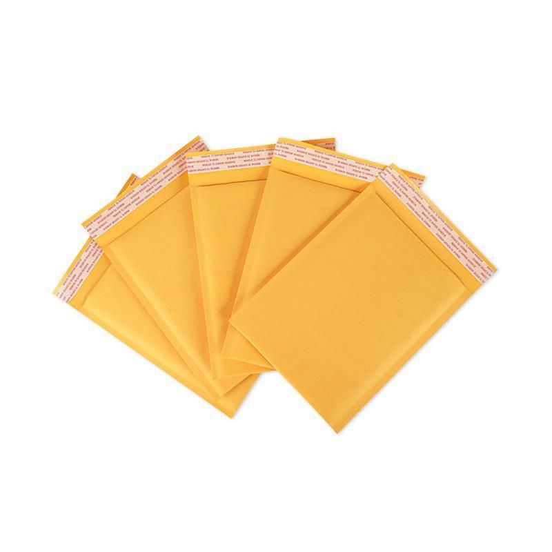 25PCS Poly Bubble Mailer Yellow Colour Multi-Size Plastic Padded Bag - 25PCS-11*12.5CM V528-YEBUBBLE25PCS-11-125-101227