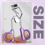 Portable Eyelash Curler Wide Angle Grip for Long Lasting Lifted Lashes V528-YL-PURPLE-3903
