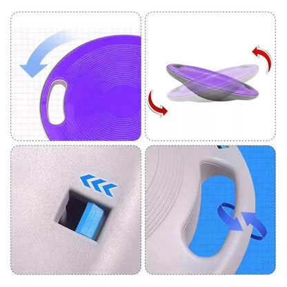 Training Balance Board Yoga Fitness Pedal for Home Sensory Coordination Exercise V528-YOGA-BALANCE-BOARD-118978