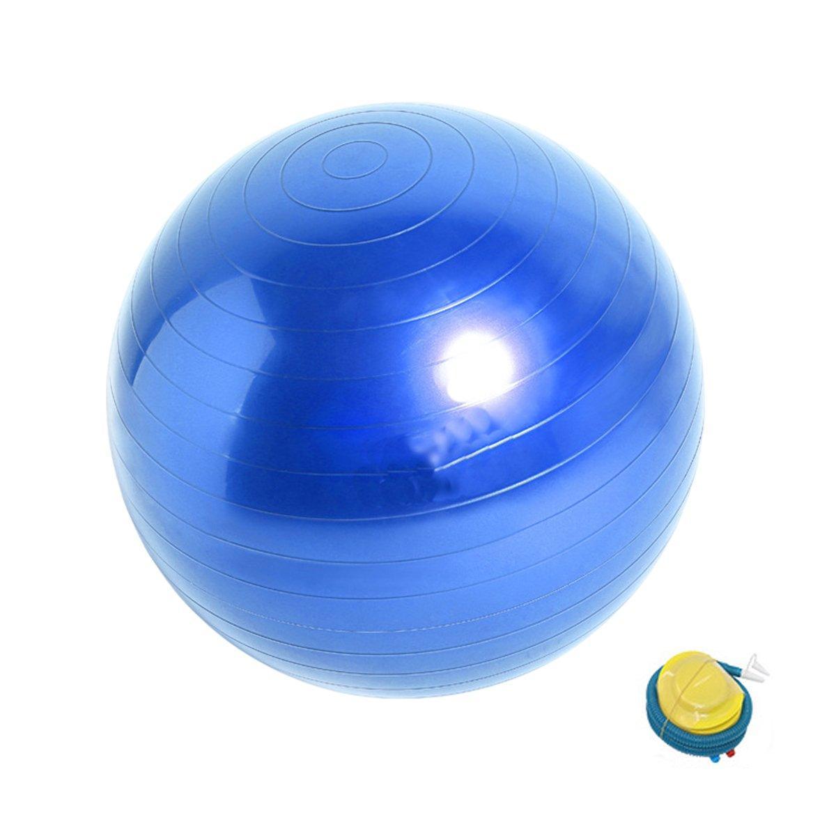 Explosion-Proof Thickened Inflatable Yoga Ball Massage Fitness Stability Ball - Grey - 75cm V528-YOGA-BALL-GREY-75-682991