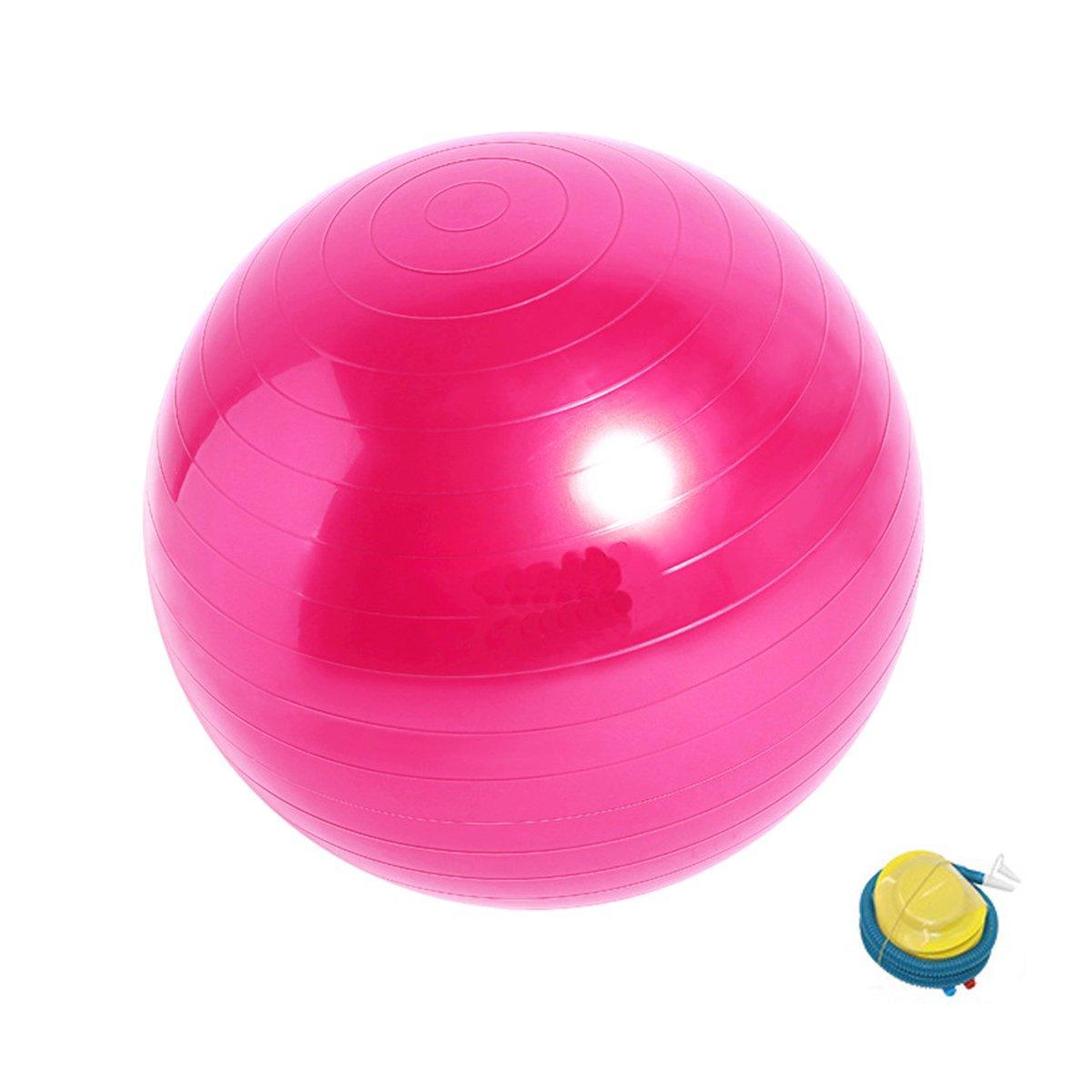 Explosion-Proof Thickened Inflatable Yoga Ball Massage Fitness Stability Ball - Grey - 75cm V528-YOGA-BALL-GREY-75-682991