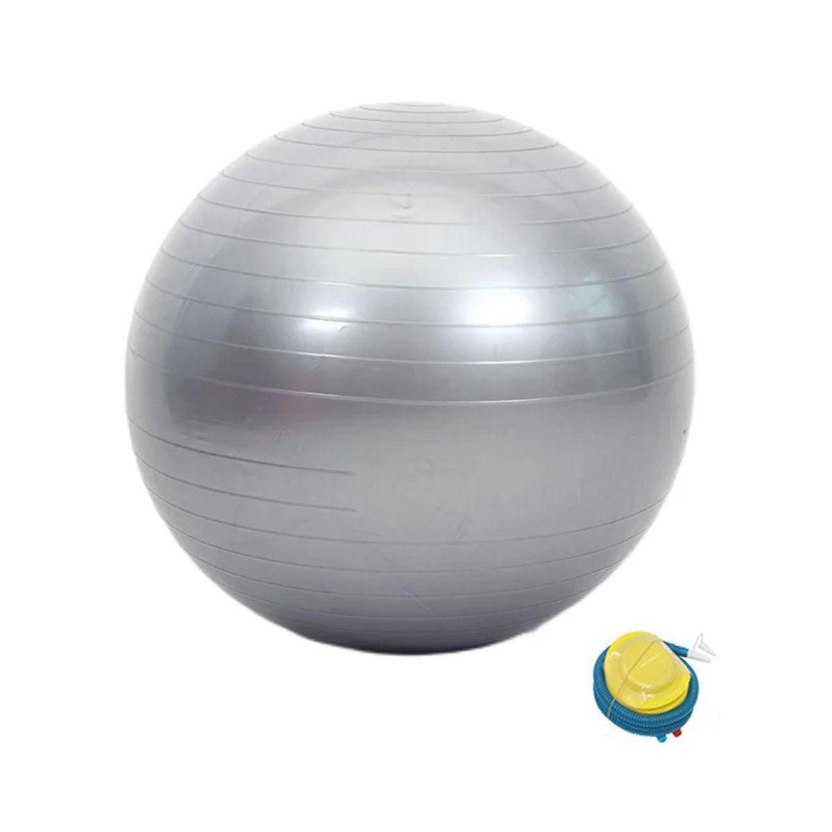 Explosion-Proof Thickened Inflatable Yoga Ball Massage Fitness Stability Ball - Grey - 75cm V528-YOGA-BALL-GREY-75-682991
