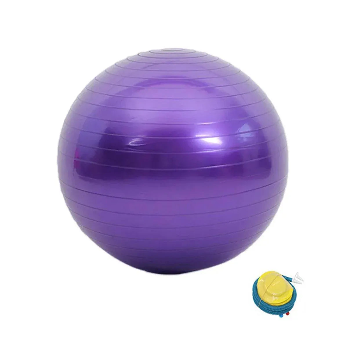 Explosion-Proof Thickened Inflatable Yoga Ball Massage Fitness Stability Ball - Purple - 75cm V528-YOGA-BALL-PURPLE-75-507389
